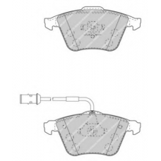 FDB4427 FERODO Комплект тормозных колодок, дисковый тормоз