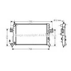 OL2380 Prasco Радиатор, охлаждение двигателя