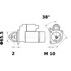 MS 377 MAHLE Стартер