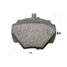 51-0L-L04 Ashika Комплект тормозных колодок, дисковый тормоз