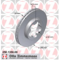 250.1356.00 ZIMMERMANN Тормозной диск