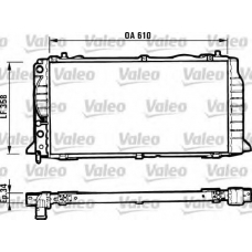 731501 VALEO Радиатор, охлаждение двигателя