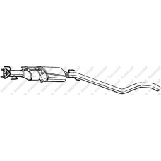 095-209 BOSAL Сажевый / частичный фильтр, система выхлопа ОГ