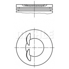 011 70 00 MAHLE Поршень