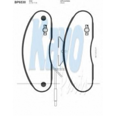 BP-6530 KAVO PARTS Комплект тормозных колодок, дисковый тормоз