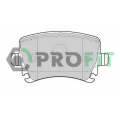 5000-1636 PROFIT Комплект тормозных колодок, дисковый тормоз
