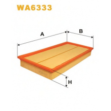 WA6333 WIX Воздушный фильтр