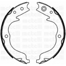53-0268 METELLI Комплект тормозных колодок, стояночная тормозная с