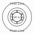 FBD1033 FIRST LINE Тормозной диск