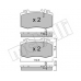 22-0563-5 METELLI Комплект тормозных колодок, дисковый тормоз