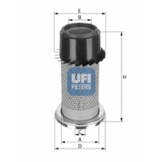 27.330.00 UFI Воздушный фильтр