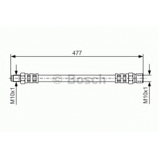 1 987 476 446 BOSCH Тормозной шланг