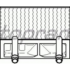202 698 TOPRAN Теплообменник, отопление салона