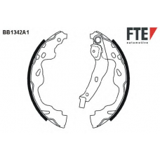 BB1342A1 FTE Комплект тормозных колодок
