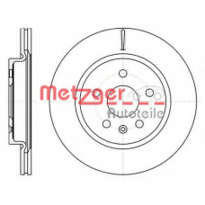 61284.10 METZGER Тормозной диск