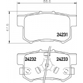 MDB82710 MINTEX Комплект тормозных колодок, дисковый тормоз