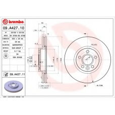 BS 8769 BRECO Тормозной диск