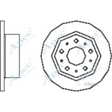 DSK2484 APEC Тормозной диск