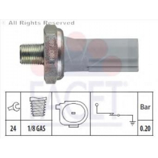 7.0187 FACET Датчик давления масла