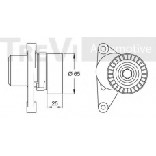 SK008762/1 SK Натяжная планка, поликлиновой ремень