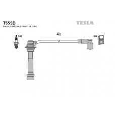 T555B TESLA Комплект проводов зажигания