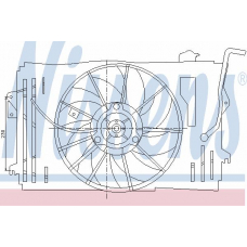 85232 NISSENS Вентилятор, охлаждение двигателя