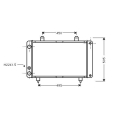PE2112 AVA Радиатор, охлаждение двигателя