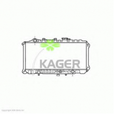 31-1550 KAGER Радиатор, охлаждение двигателя