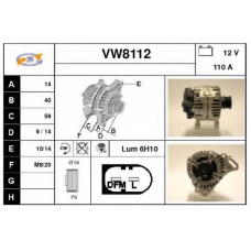 VW8112 SNRA Генератор