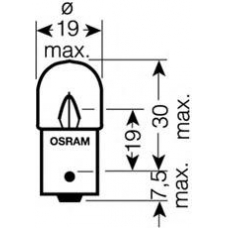 5627LTS-02B OSRAM Лампа накаливания, фонарь указателя поворота; ламп