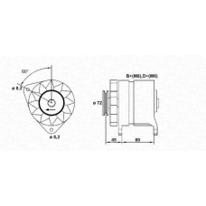 943356503010 MAGNETI MARELLI Генератор