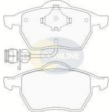 CBP1715 COMLINE Комплект тормозных колодок, дисковый тормоз
