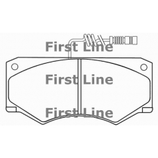 FBP1245 FIRST LINE Комплект тормозных колодок, дисковый тормоз