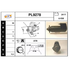 PL9278 SNRA Стартер