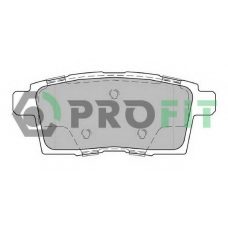 5000-2020 PROFIT Комплект тормозных колодок, дисковый тормоз