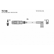 T078B TESLA Комплект проводов зажигания