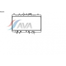 MZ2029 AVA Радиатор, охлаждение двигателя