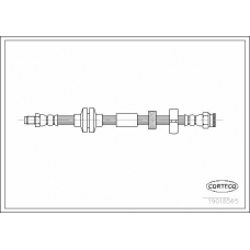 19018565 CORTECO Тормозной шланг