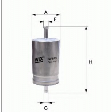 WF8098 WIX Топливный фильтр