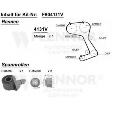 F904126V FLENNOR Комплект ремня грм