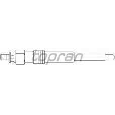 720 280 TOPRAN Свеча накаливания