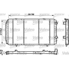 730998 VALEO Радиатор, охлаждение двигателя