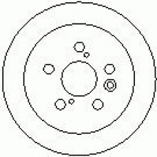 6245 00 KAWE Тормозной диск