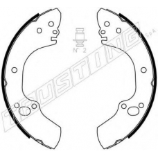 073.170 TRUSTING Комплект тормозных колодок
