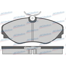 AC058908D AC Delco Комплект тормозных колодок, дисковый тормоз