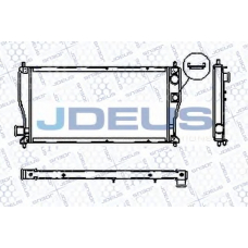 RA0020190 JDEUS Радиатор, охлаждение двигателя