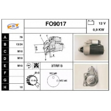 FO9017 SNRA Стартер