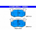 13.0460-3954.2 ATE Комплект тормозных колодок, дисковый тормоз
