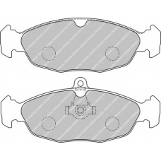 FSL1903 FERODO Комплект тормозных колодок, дисковый тормоз