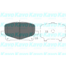 KBP-9076 KAVO PARTS Комплект тормозных колодок, дисковый тормоз